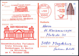 B.R.D.: REGIERUNGSINSTITUTIONEN / BUNDESTAG / BUNDESRAT / BUNDESPRÄSIDIALAMT - HISTORY F.R.G.: GOVERNEMENT / PARLIAMENT  - Otros & Sin Clasificación