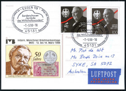 B.R.D.-BUNDESPRÄSIDENTEN & BUNDESKANZLER - HISTORY F.R.G.: PRESIDENTS & CHANCELLORS - HISTOIRE R.F.A.: PRESIDENTS & CHAN - Other & Unclassified