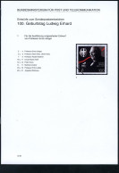 B.R.D.-BUNDESPRÄSIDENTEN & BUNDESKANZLER - HISTORY F.R.G.: PRESIDENTS & CHANCELLORS - HISTOIRE R.F.A.: PRESIDENTS & CHAN - Other & Unclassified