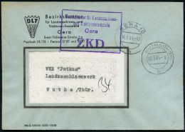 Z.K.D. / ZENTRALER KURIERDIENST DER D.D.R. (1956-90) - CENTRAL COURIER SERVICE 'ZKD' (EAST GERMANY 1956-90) - SERVICE CO - Other & Unclassified