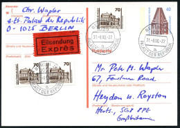 DEUTSCHE EINHEIT: VERKEHRSGEBIET OST (V.G.O.) BIS 2.10.1990 - GERMANY RE-UNITED: EAST GERMANY  UNTIL OCT. 2ND 1990 - ALL - Autres & Non Classés