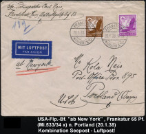 REGULÄRE TRANSATLANTIK-LUFTPOST (OHNE KATAPULTPOST) - REGULAR TRANSATLANTIC AIR MAIL (WITHOUT CATAPULT MAIL) - POSTE AER - Otros (Aire)