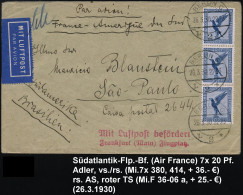 FLUG- & KATAPULTPOST SÜDAMERIKA - AIR & CATAPULT MAIL SOUTHERN ATLANTIC - POSTE AERIENNE  & CATAPULTE ATLANTQUE SUD - PO - Andere (Lucht)