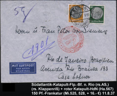 FLUG- & KATAPULTPOST SÜDAMERIKA - AIR & CATAPULT MAIL SOUTHERN ATLANTIC - POSTE AERIENNE  & CATAPULTE ATLANTQUE SUD - PO - Other (Air)