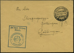 DEUTSCHE LUFTWAFFEN-DIENSTPOST 1933 - 31.8.1939 - GERMAN AIR FORCE POSTAL SERVICE 1933 - 31.AUG.1939 - SERVICE DE LA POS - Flugzeuge