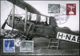 LUFTPOST-AUSSTELLUNGEN - AIR MAIL EXHIBITIONS - EXPOSITIONS DE POSTE AERIENNE - ESPOSIZIONI DI POSTA AEREA - Vliegtuigen