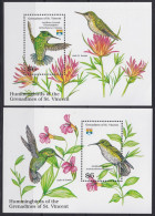 F-EX43970 GRENADINES & ST VINCENT MNH 1992 AVES HUMMINGBIRD BIRD OISEAUX VÖGEL. - Colibríes