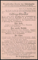 GOTTHOLD EPHRAIM LESSING (1729 - 1781) - G.E. LESSING - G.E. LESSING - G.E. LESSING - Theatre