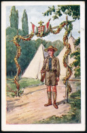 PFADFINDER / ST. GEORG / BADEN POWELL - SCOUTING / SAINT GEORGE / BADEN POWELL - SCOUTISME / STE. GEORGE / BADEN POWELL  - Cartas & Documentos