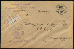 KGF-POST I.WELTKRIEG (1914-18) - P.O.W. MAIL WORLD WAR I (1914-18) - PRISONNIERS DE GUERRE MONDIAL I (1914-18) - POSTA D - Croix-Rouge