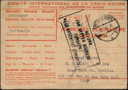 KGF-POST NACH DEM II. WELTKRIEG - P.O.W.-MAIL AFTER WW II - PRISONNIERS DE GUERRE APRES 1945 - POSTA DI PRIGIONIERI DOPO - Croix-Rouge