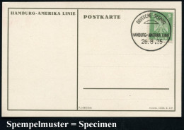 AMTLICHE DEUTSCHE SCHIFFSPOST (BPA): DEUTSCHES REICH BIS 1945 - GERMAN SEA-POST OFFICES: UNTIL 1945 - BUREAU DE POSTE A  - Maritime