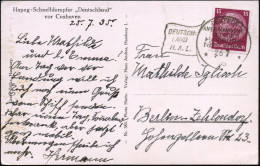 AMTLICHE DEUTSCHE SCHIFFSPOST (BPA): DEUTSCHES REICH BIS 1945 - GERMAN SEA-POST OFFICES: UNTIL 1945 - BUREAU DE POSTE A  - Marítimo