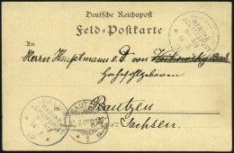 DEUTSCHE MARINESCHIFFSPOST (BIS 1.8.1914) - GERMAN PRE-WAR NAVAL SEA POST (UNTIL 1.8.1914) - POSTE NAVALE ALLEMANDE (JUS - Marítimo