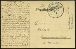 DEUTSCHE MARINESCHIFFSPOST I. WK. (1914 -18) - GERMAN NAVAL SEA POST OFFICE  WW.I (1914 -18) - POSTE NAVALE ALLEMANDE G. - Marítimo