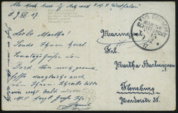 DEUTSCHE MARINESCHIFFSPOST I. WK. (1914 -18) - GERMAN NAVAL SEA POST OFFICE  WW.I (1914 -18) - POSTE NAVALE ALLEMANDE G. - Marítimo