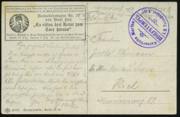 DEUTSCHE MARINESCHIFFSPOST I. WK. (1914 -18) - GERMAN NAVAL SEA POST OFFICE  WW.I (1914 -18) - POSTE NAVALE ALLEMANDE G. - Marítimo