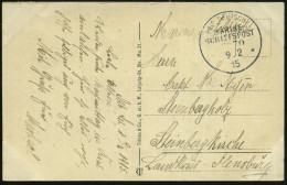 DEUTSCHE MARINESCHIFFSPOST I. WK. (1914 -18) - GERMAN NAVAL SEA POST OFFICE  WW.I (1914 -18) - POSTE NAVALE ALLEMANDE G. - Maritime