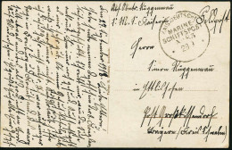 DEUTSCHE MARINESCHIFFSPOST I. WK. (1914 -18) - GERMAN NAVAL SEA POST OFFICE  WW.I (1914 -18) - POSTE NAVALE ALLEMANDE G. - Marítimo