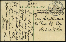 DEUTSCHE MARINESCHIFFSPOST I. WK. (1914 -18) - GERMAN NAVAL SEA POST OFFICE  WW.I (1914 -18) - POSTE NAVALE ALLEMANDE G. - Schiffahrt