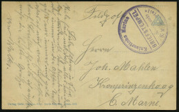 DEUTSCHE MARINESCHIFFSPOST I. WK. (1914 -18) - GERMAN NAVAL SEA POST OFFICE  WW.I (1914 -18) - POSTE NAVALE ALLEMANDE G. - Maritime