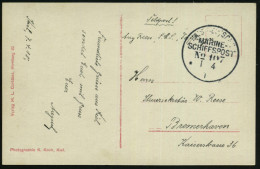 DEUTSCHE MARINESCHIFFSPOST I. WK. (1914 -18) - GERMAN NAVAL SEA POST OFFICE  WW.I (1914 -18) - POSTE NAVALE ALLEMANDE G. - Schiffahrt