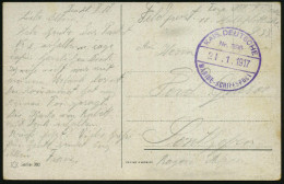 DEUTSCHE MARINESCHIFFSPOST I. WK. (1914 -18) - GERMAN NAVAL SEA POST OFFICE  WW.I (1914 -18) - POSTE NAVALE ALLEMANDE G. - Maritime