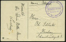 DEUTSCHE MARINESCHIFFSPOST I. WK. (1914 -18) - GERMAN NAVAL SEA POST OFFICE  WW.I (1914 -18) - POSTE NAVALE ALLEMANDE G. - Marítimo