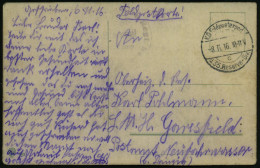 DEUTSCHE MARINE-DIENST- & FELDPOST I. WELTKRIEG 1914-18 (OHNE MSP) - GERMAN NAVAL FIELD-POST WW.I (1914-18) - POSTE DE C - Marítimo