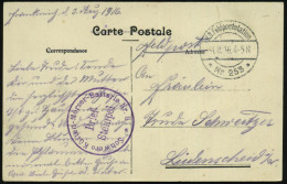 DEUTSCHE MARINE-DIENST- & FELDPOST I. WELTKRIEG 1914-18 (OHNE MSP) - GERMAN NAVAL FIELD-POST WW.I (1914-18) - POSTE DE C - Maritime