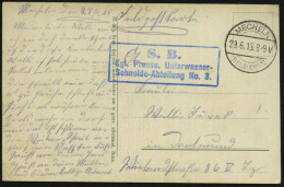 DEUTSCHE MARINE-DIENST- & FELDPOST I. WELTKRIEG 1914-18 (OHNE MSP) - GERMAN NAVAL FIELD-POST WW.I (1914-18) - POSTE DE C - Maritime