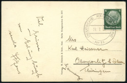 DEUTSCHE MARINE-SCHIFFSPOST 1933-1939 - GERMAN NAVAL SEA POST 1933-39 - POSTE NAVALA ALLEMANDE 1933-39 - MARINA MILITARE - Maritime