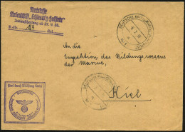 DEUTSCHE MARINE-SCHIFFSPOST 1933-1939 - GERMAN NAVAL SEA POST 1933-39 - POSTE NAVALA ALLEMANDE 1933-39 - MARINA MILITARE - Maritime