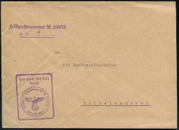 DEUTSCHE KRIEGSMARINE  & MARINE-FELDPOST II. WELTKRIEG - GERMAN NAVY & NAVAL FIELD-POST WW.II - MARINE ALLEMANDE (SERVIC - Marítimo
