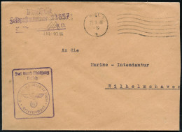 DEUTSCHE MARINE-SCHIFFSPOST II.WELTKRIEG - GERMAN NAVY SEA-POST WW.II - POSTE NAVALE ALLEMANDE  (BATEAUX) G.M.II - POSTA - Maritime