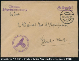 DEUTSCHE MARINE-SCHIFFSPOST II.WELTKRIEG - GERMAN NAVY SEA-POST WW.II - POSTE NAVALE ALLEMANDE  (BATEAUX) G.M.II - POSTA - Marítimo