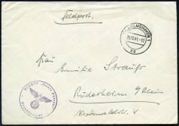 DEUTSCHE MARINE-SCHIFFSPOST II.WELTKRIEG - GERMAN NAVY SEA-POST WW.II - POSTE NAVALE ALLEMANDE  (BATEAUX) G.M.II - POSTA - Maritime