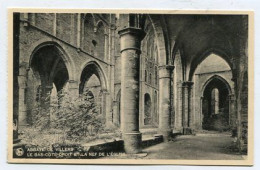 AK 156856 BELGIUM - Abbaye De Villers - Le Bas-Cote Droit Et La Nef De L'Église - Villers-la-Ville