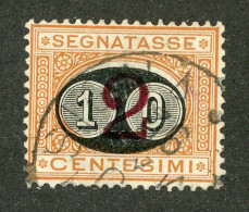 833 Italy 1890 Scott #J25 Used (Lower Bids 20% Off) - Strafport