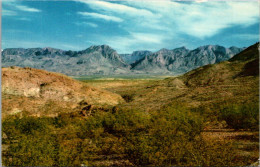 Texas Big Bend National Park The Chisos Mountains From West Entrance 1963 - Big Bend