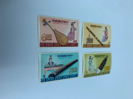 Taiwan Stamp Earlier MNH Musical Instruments Good Condition - Nuevos