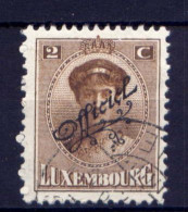 Luxemburg Dienst Nr.109           O  Used                 (680) - Service