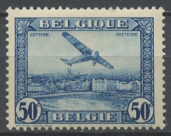 Belgique - Belgium - Belgien Poste Aérienne 1930 Y&T N°PA1 - Michel N°F280 *** - 50c Ostende - Ungebraucht
