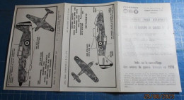 823 Pour Collectionneurs Avertis : PLANCHE + NOTICE  DECALS ABT Années 60/70 : De 520 Et MS 406 Groupe De Chasse III/6 - Aerei