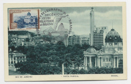 BRASIL 200REIS  TARJETA CARTE MAXIMUM  TELEGRAFOS RIO DE JANEIRO 1941 - Maximumkarten