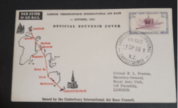 1 Sept 1953 Canterbury International Air Race. - - Storia Postale