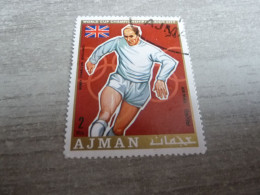 Ajman - Mexico City - World Cup Championship - Bobby Charlton - England - 2 Riyals - Air Mail - Oblitéré - Année 1970 - - 1970 – Mexico