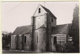 BURES SUR YVETTE  L'EGLISE  Carte Photo - Bures Sur Yvette