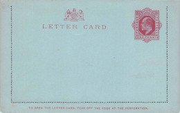GREAT BRITAIN - LETTERCARD ONE PENNY (19O4-11) Unc Mi K3 I / 2111 - Briefe U. Dokumente