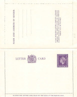 GREAT BRITAIN - LETTERCARD 3 PENCE (1963) Unc Mi K22 / 2112 - Covers & Documents